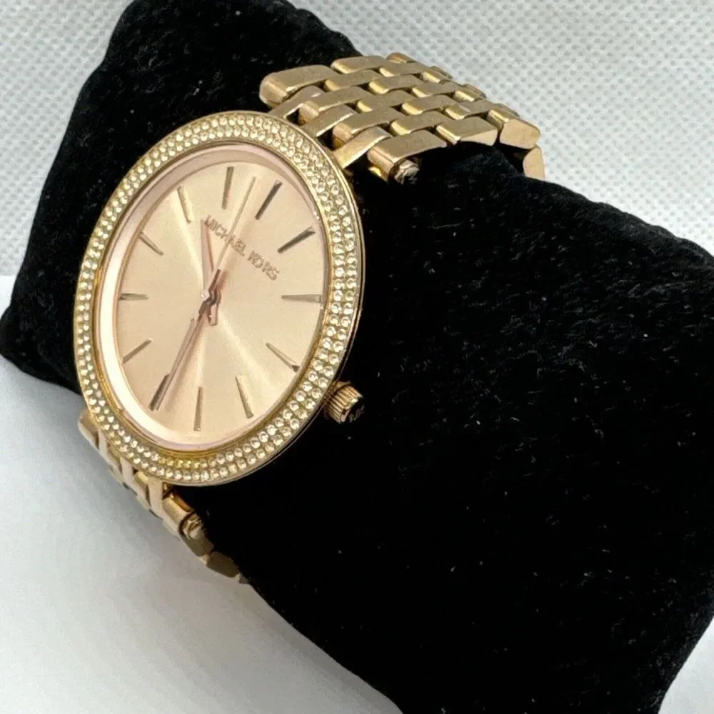 Michael Kors Darci MK3192 Women Rose Gold Analog Dial Quartz Wrist Watch JNA287
